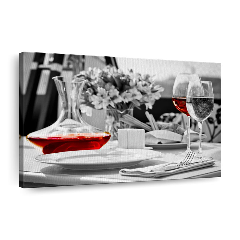 " Pop Sherry Wine " by SodaPopArt, 30" H x 45" W x 1.25" D