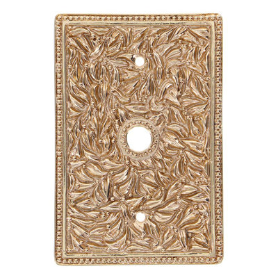 San Michele 1-Gang Coax Wall Plate