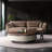 Modern simple round coffee table living room-104249939