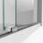DreamLine Enigma-X 44 - 48 inch W x 76 inch H Frameless Sliding Shower Door in Polished Stainless Steel-122532489-84433512