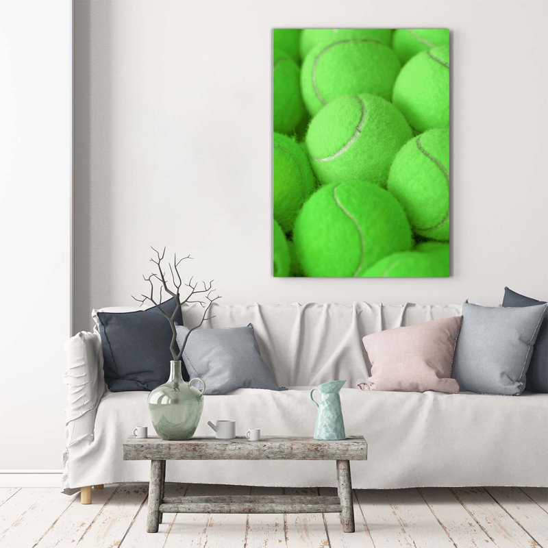 Tennis Balls - Wrapped Canvas Print