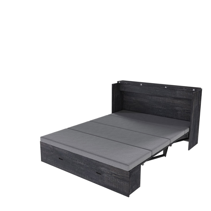 Lit escamotable avec tiroirs et armoire de chargement Murphy