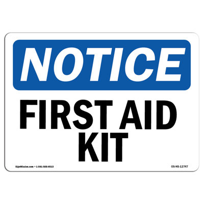 Notice First Aid Kit