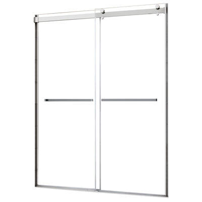 43" - 47'' W x 76'' H Double Sliding Frameless Shower Door