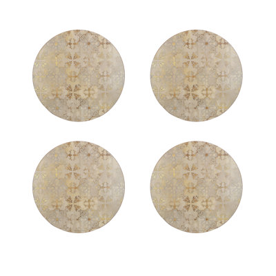 Gold Impressions Cork Placemat