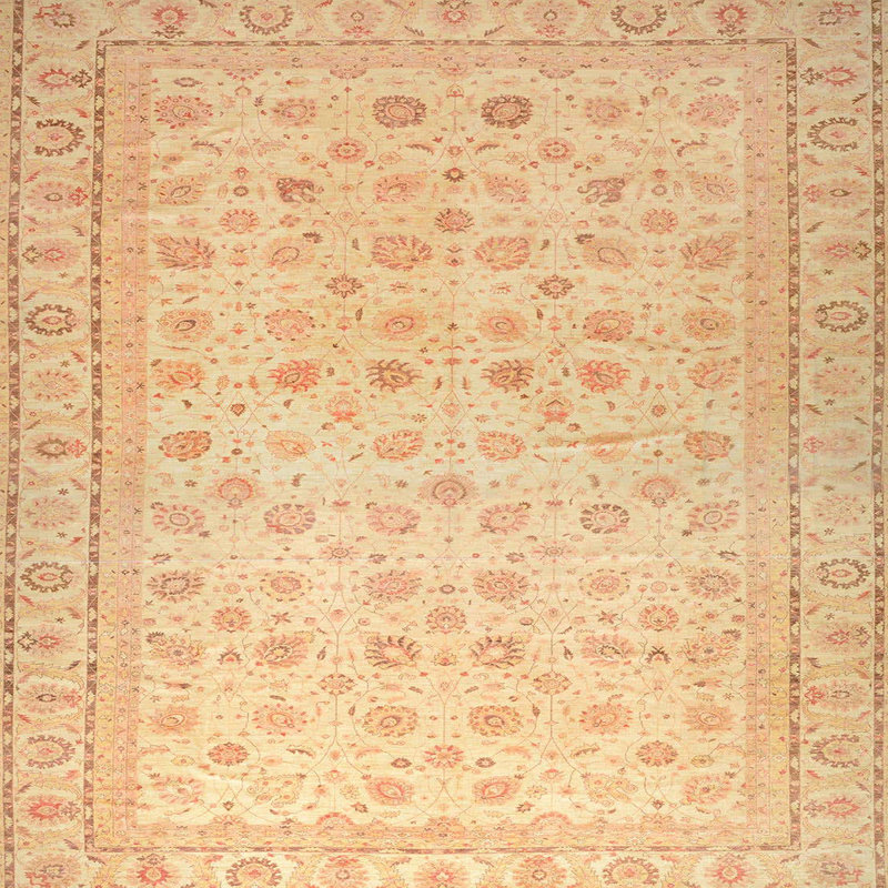 Tapis abstrait moderne 33, Carré 7 pi