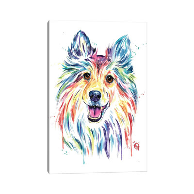 Sheltie de Lisa Whitehouse-impression d’art graphique