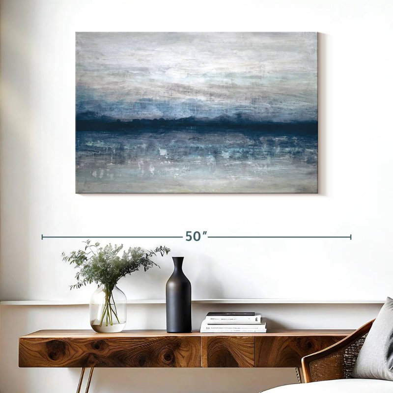 Shimmer, reproduction d'art sur toile, H 26 po x l 39 po x P 1,25 po