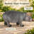 Hippopotamus Garden Statue
