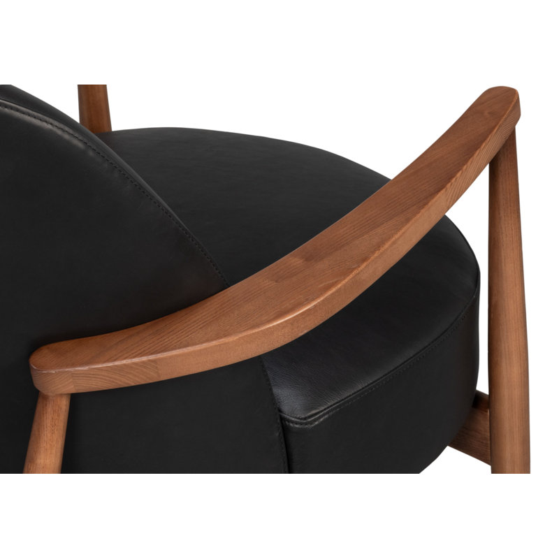 Pindar Armchair, Onyx Black