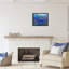 «Dovecove Underwater Sea Life Scene Dolphins», art mural encadré par Floater-88096793-88096794