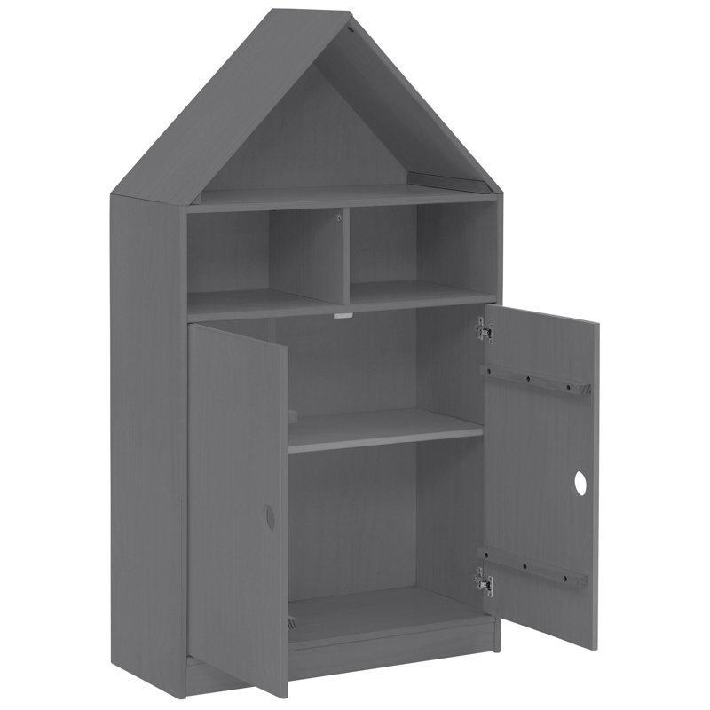 Cervantes 2 Door Wardrobe, Grey