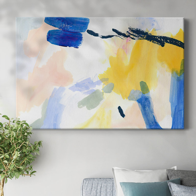 Toile tendue Candy Swipe II-Gallery, H 12 po x l 18 po