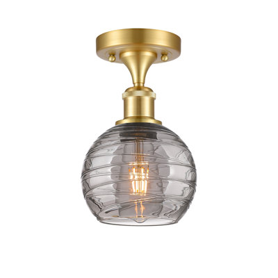 Plafonnier semi-encastré 1 lumière Wager