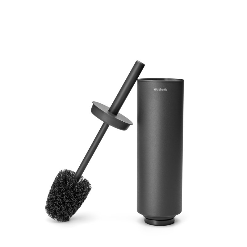 Brabantia Mindset Toilet Brush and Holder, Black