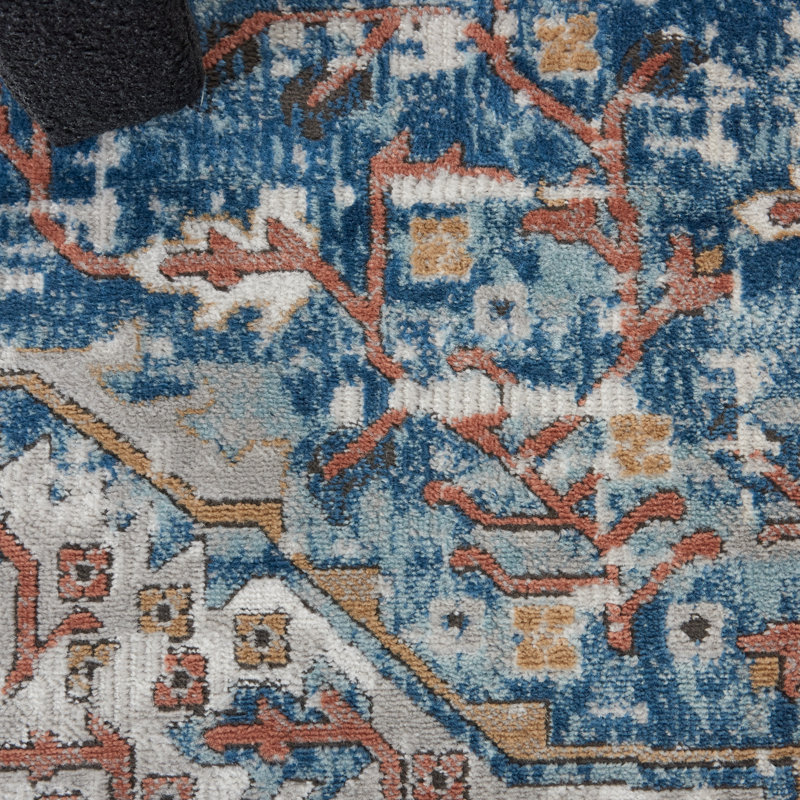 Oullins Oriental Indoor Rug, Rectangle 3' x 5'