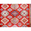 Hand Woven Wool Ikat Area Rug