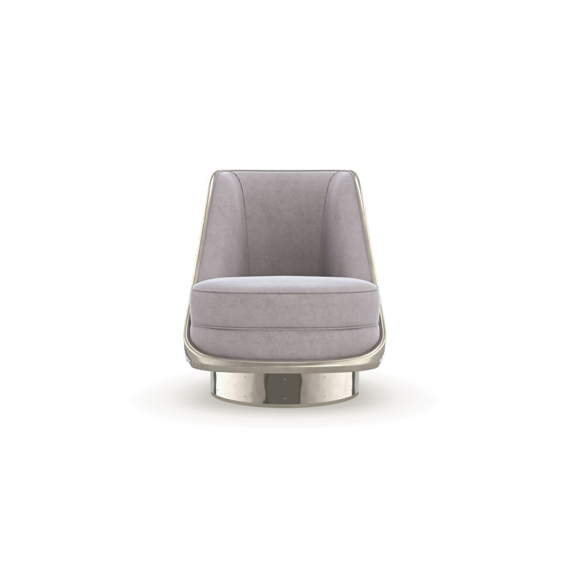 Swivel Barrel Chair