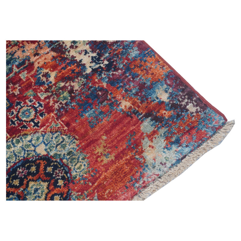 One-of-a-Kind 2' X 2'1" Hand Knotted Area Rug