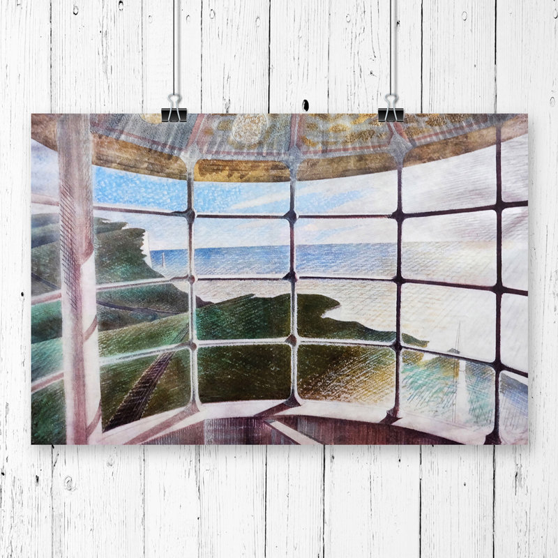 Eric Ravilious Window - Frameless Print, 33.1cm H x 84.1cm W