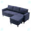 Canapé modulaire réversible avec repose-pieds Karwan
