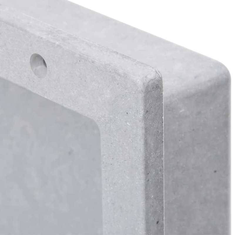 Pearcy Plastic / Acrylic Recessed Bathroom Shelves, Grey
