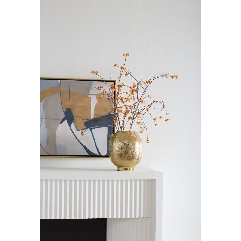 Mali Handcrafted Table Vase, 11.5" H x 10" W x 10" D