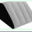 SleepEase Inflatable Wedge Pillow - Lightweight Body Positioner for Back Pain Relief, Leg Elevation, Bed & Travel - Fast Inflating/Deflating Portable Cushion-115451667-115451669