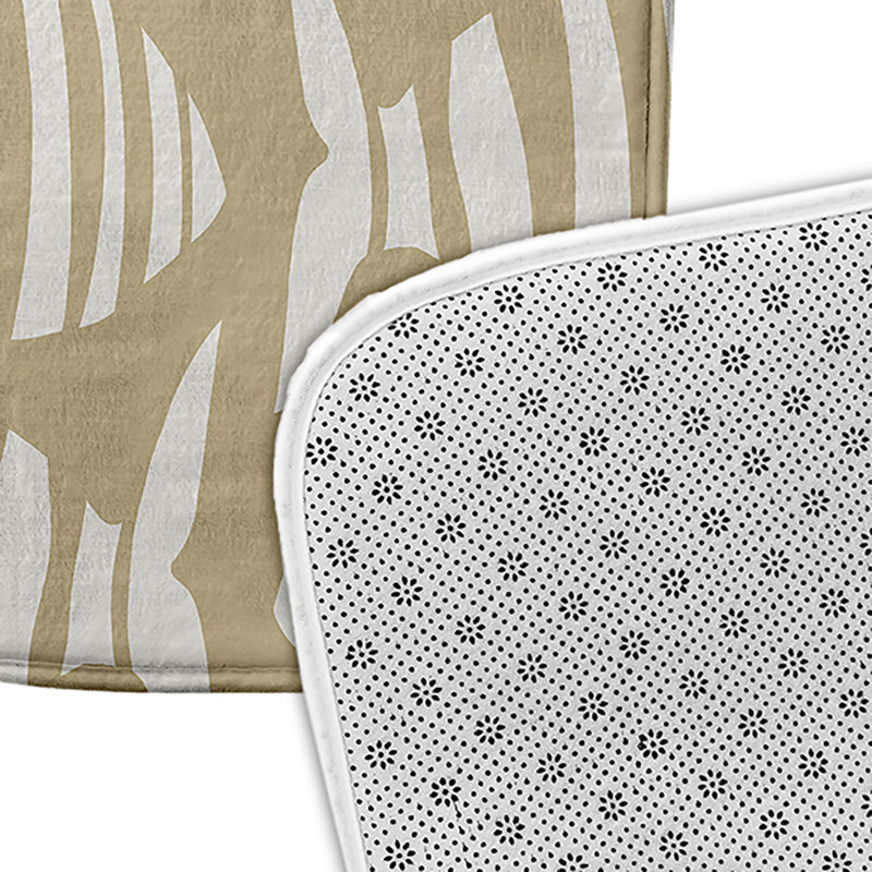 Tapis de bain Sail Sun and Fun, L 17 po x L 24 po, Brun clair