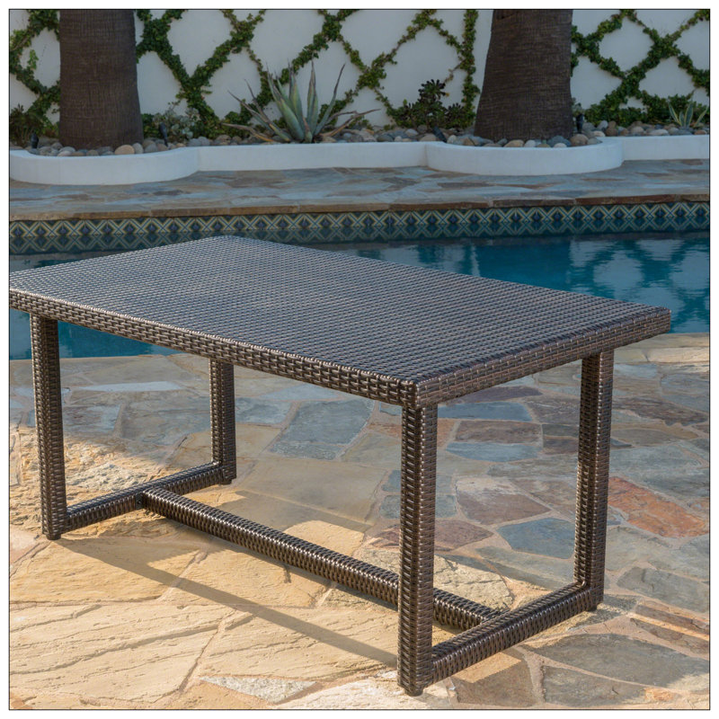 SANTA ROSA DINING TABLE, Brown Multi