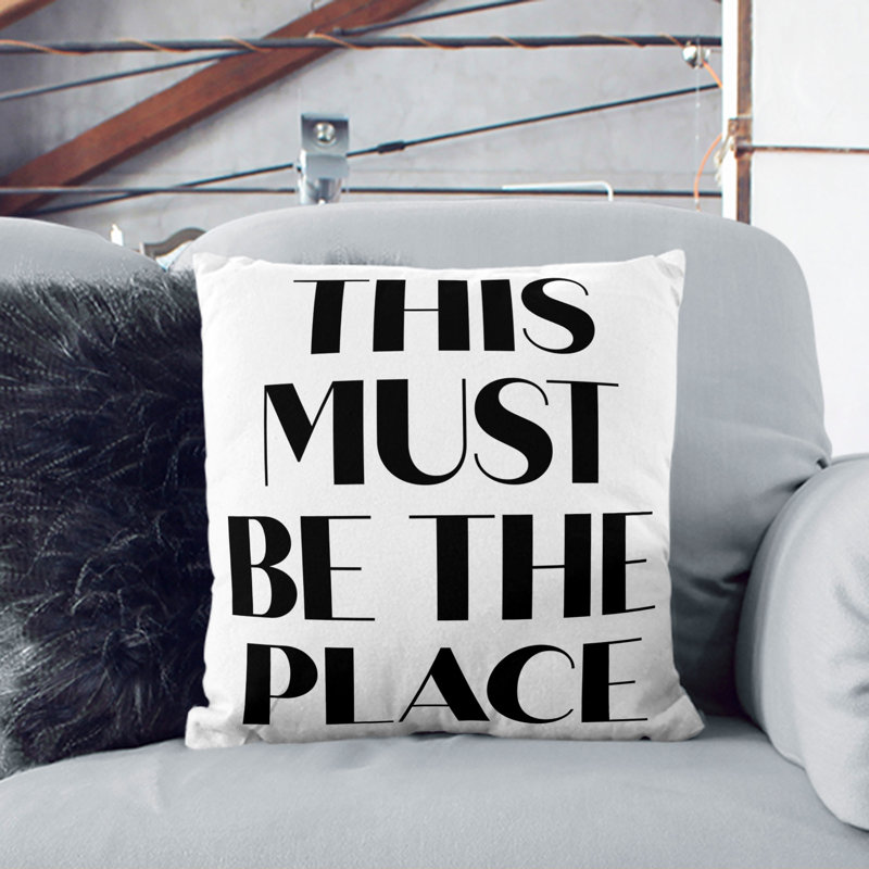 This Must Be the Place Scatter Cushion, 55cm H x 55cm W x 20cm D