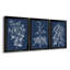 «Foliage Chintz I», ensemble de 3 peintures sur toile encadrées-1904583934-1904583922