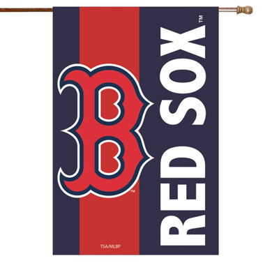 Polyester 44 x 28 po mlb 2 côtés drapeau maison