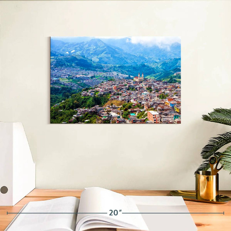 Point de vue de Sireci Manizales, Colombie, H 8 po x l 12 po