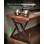 Bureau d'ordinateur avec plateau en bois épais et structure en métal-1406448265-1406448263