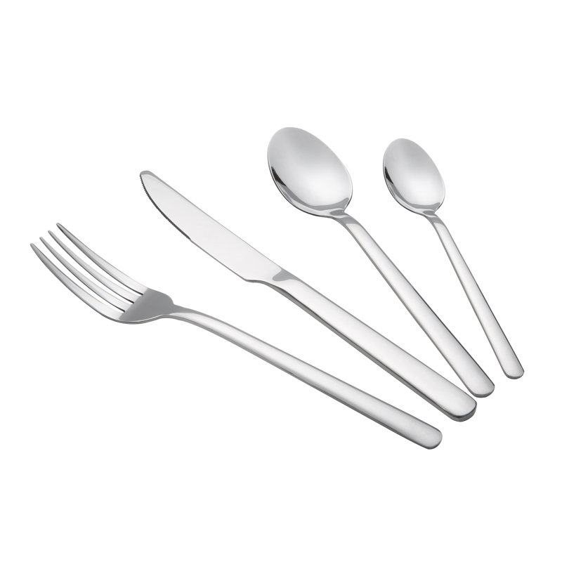 Ensemble de couverts en acier inoxydable SimplyFlatware - service pour 5