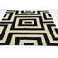 Tapis noir Ivey