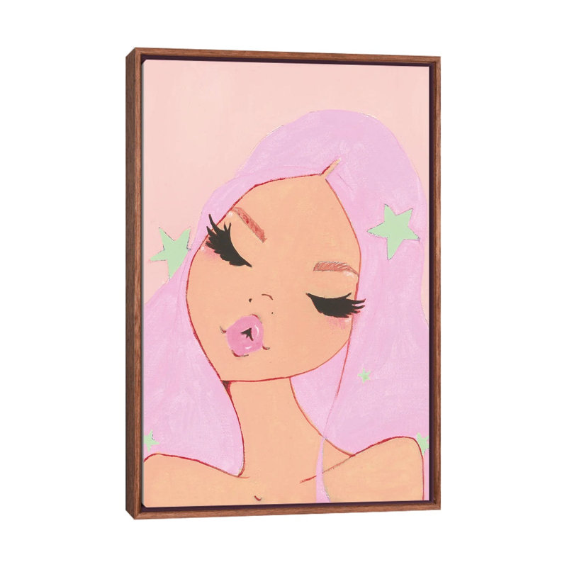 Stargirl 1 Piece Wall Art on Canvas, 101.6 cm H x 66.04cm W x 4.445cm D, Classic Wood