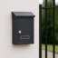 Celes Steel Wall Mounted Post Box-1751181079