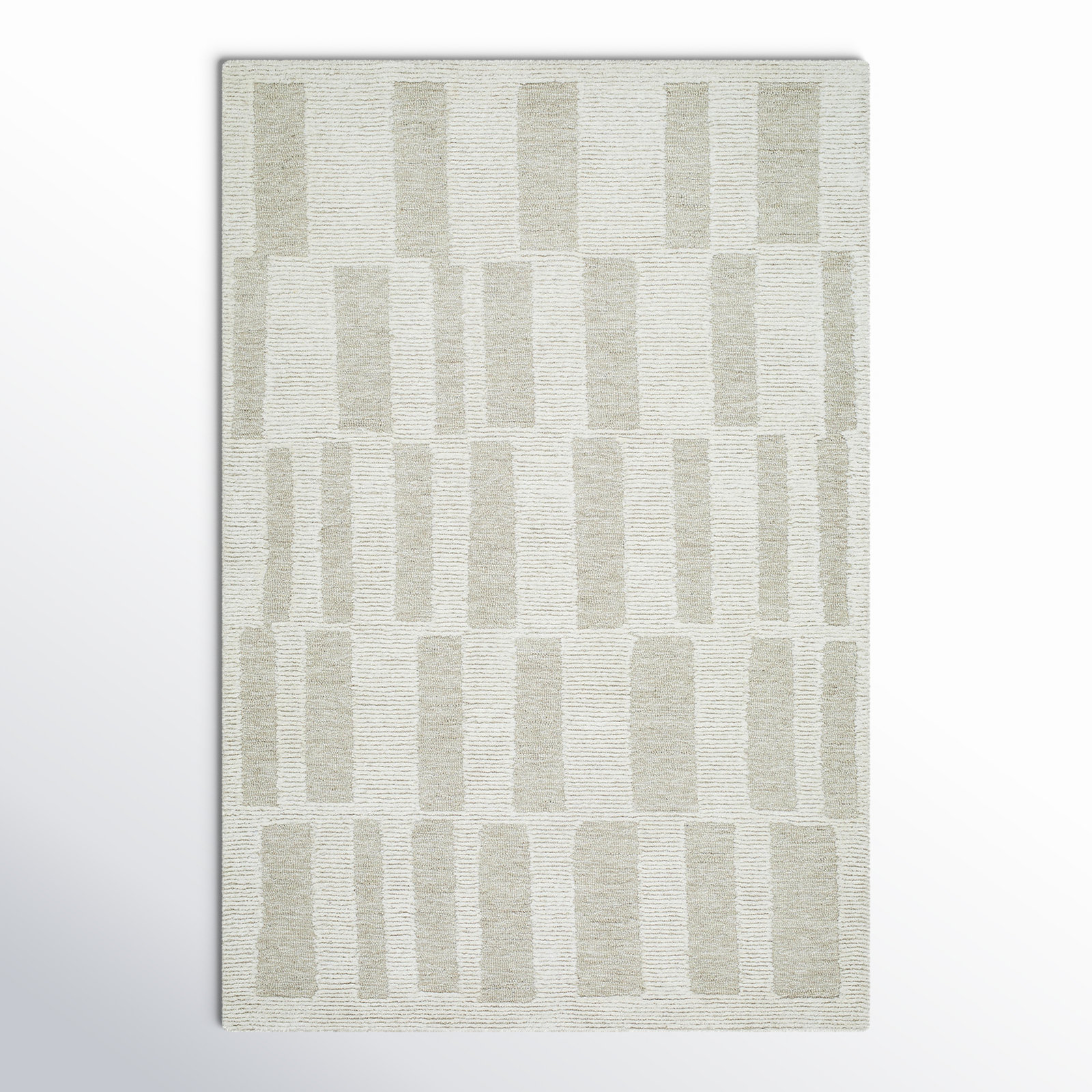 Ambrea Hand-Tufted Geometric Rug, Rectangle 5' x 7'6"
