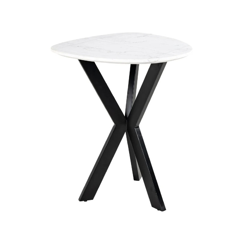 Trocadero Marble Top End Table