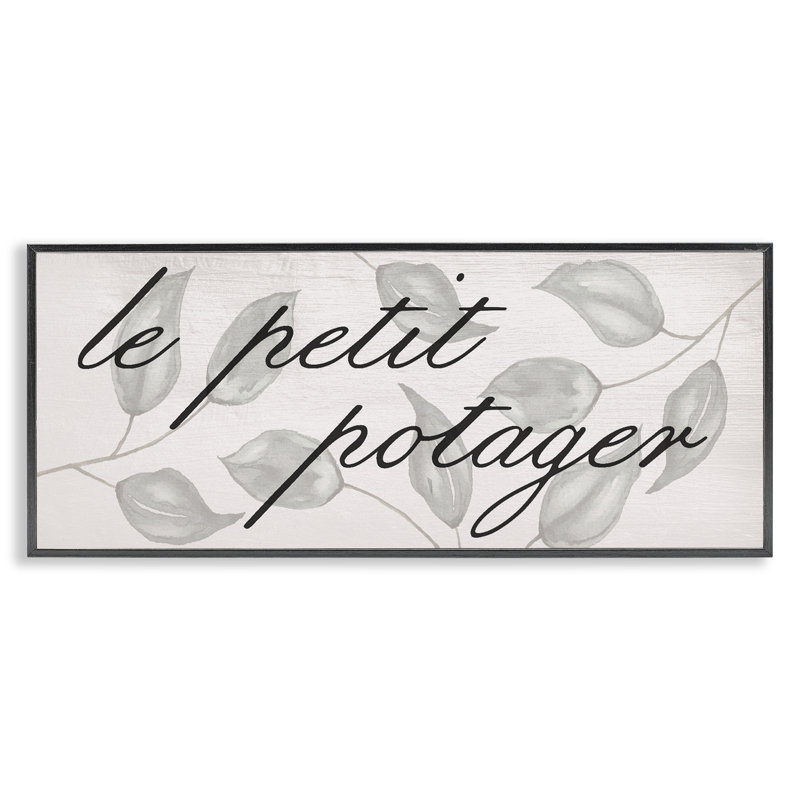 Giclée française encadrée, par Lil 'Rue, H 10 po x l 24 po, Giclée encadrée noir minuit
