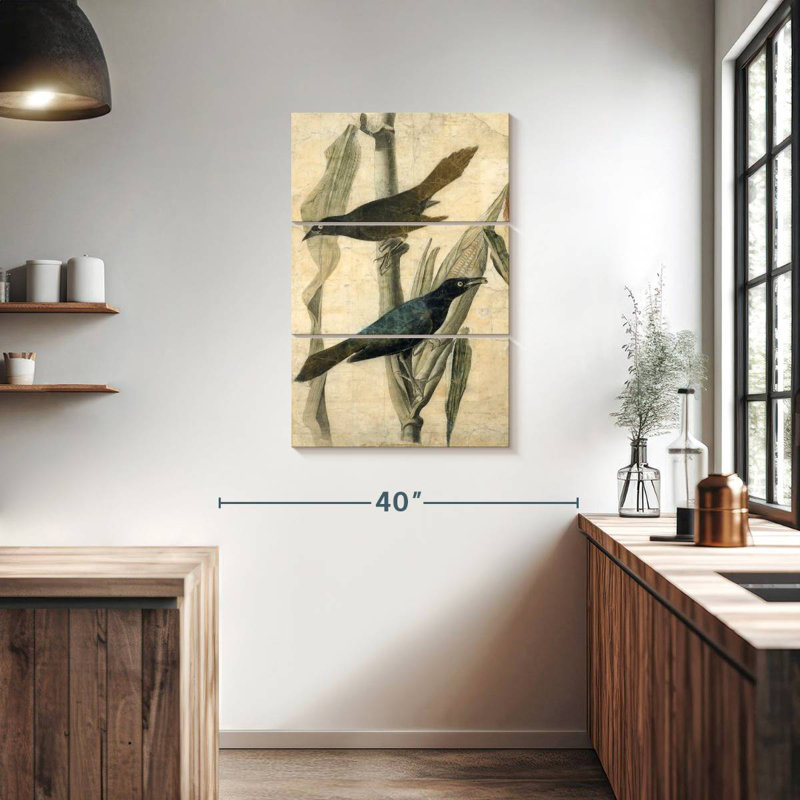 Brampt Purple Grackle, 38" H x 24" W
