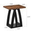 Table de bout 19,69 po, petite table d'appoint pour salon, chambre à coucher, table de chevet (ensemble de 2)-2133297365-2127240187