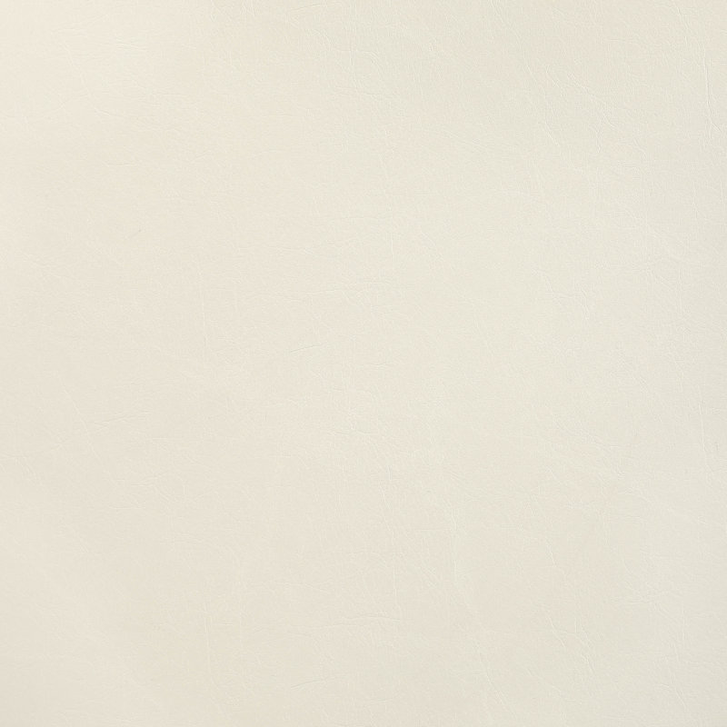 Chaise rembourrée Ravina, Cuir crème végétalien, Teint naturel