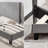 Upholstered Platm Bed Frame