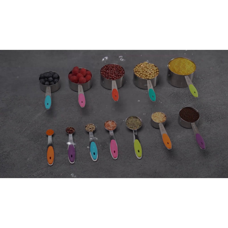 U-Taste U-Taste 10 -Piece Stainless Steel Measuring Cup And Spoon Set