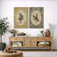 Art cowboy, cowboy de style occidental, impression sur toile encadrée, 2 pièces-128129490-128129493
