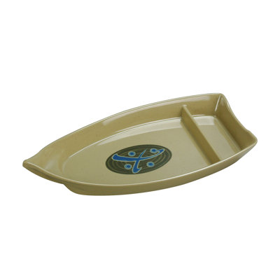 Yanco Japanese Melamine Divided Serving Dish