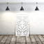 Panneau d'intimité en aluminium découpé au laser Classic Flower - art mural extérieur thermolaqué en métal, paravent de clôture de jardin décoratif-71026354-71026346